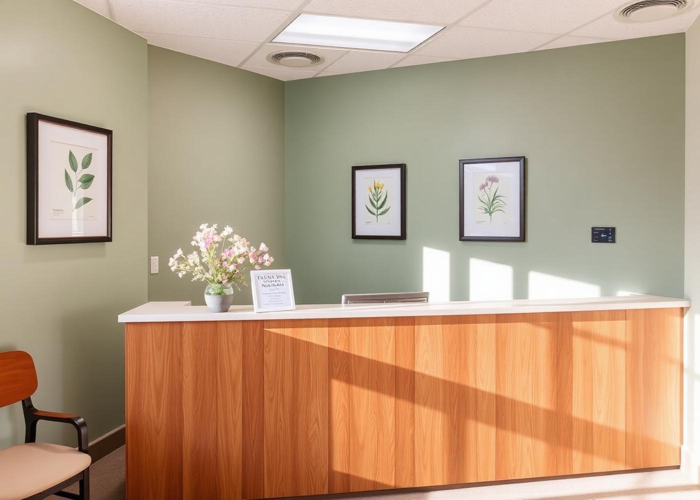 The MD Diagnos reception area in Monument, Colorado